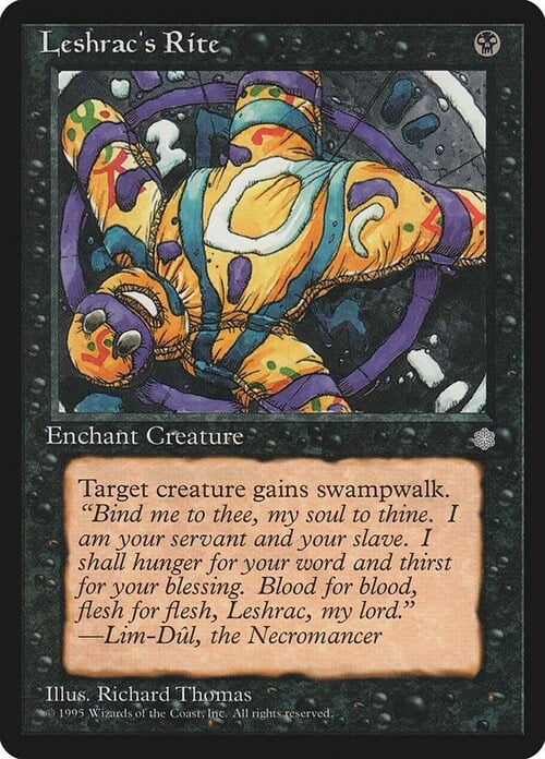 Leshrac's Rite Card Front