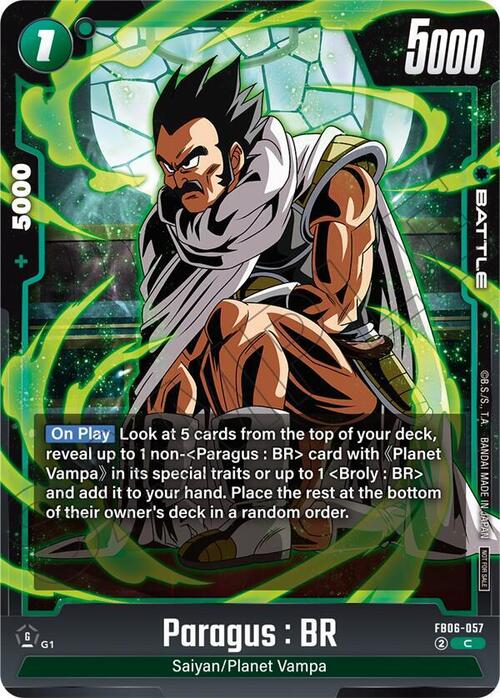 Paragus : BR Card Front