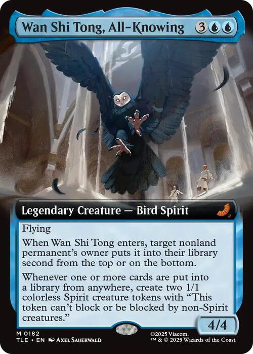 Wan Shi Tong, All-Knowing Card Front