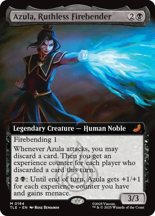 Azula, Ruthless Firebender Card Front