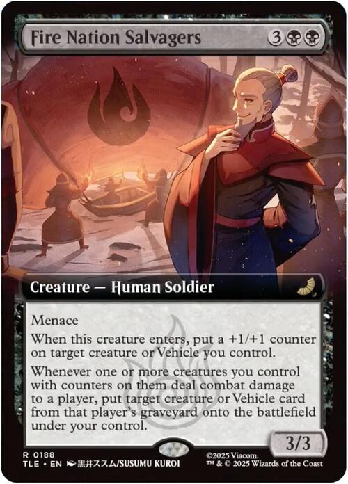 Fire Nation Salvagers Card Front
