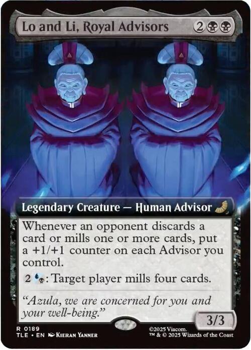 Lo and Li, Royal Advisors Card Front