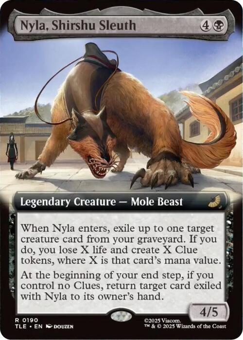 Nyla, Shirshu Sleuth Card Front