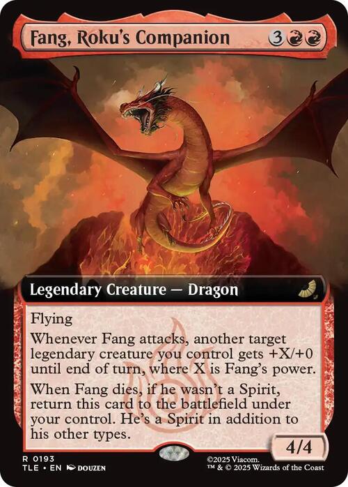 Fang, Roku's Companion Card Front