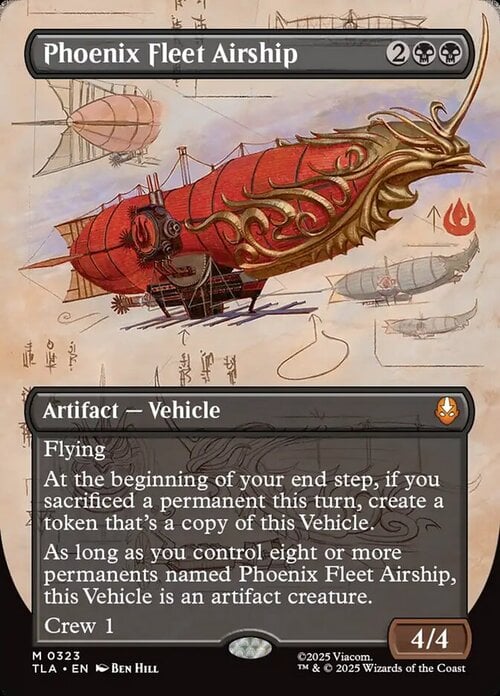 Phoenix Fleet Airship Card Front