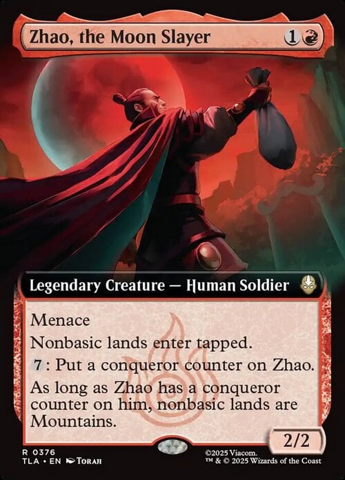 Zhao, the Moon Slayer Card Front
