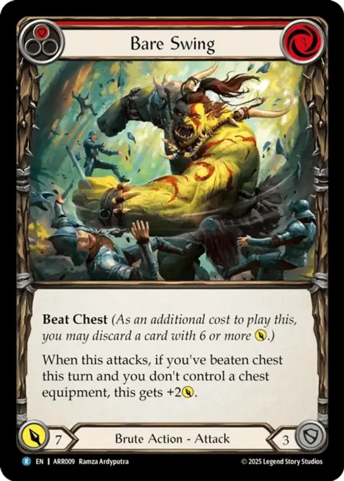 Bare Swing (Red) Card Front