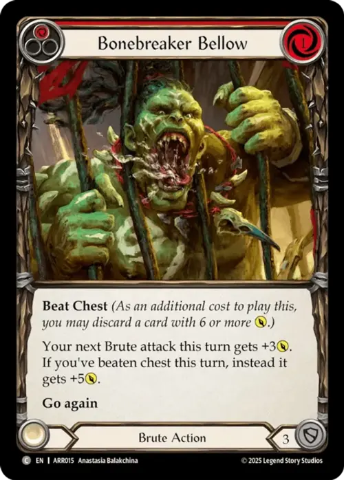 Urlo Spezzaossa (Rosso) Card Front