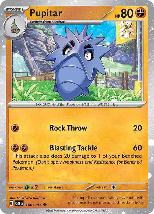 Pupitar Card Front