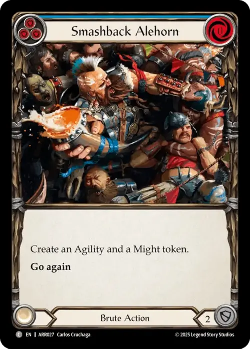 Smashback Alehorn Card Front