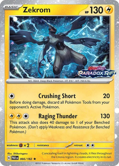 Zekrom Card Front