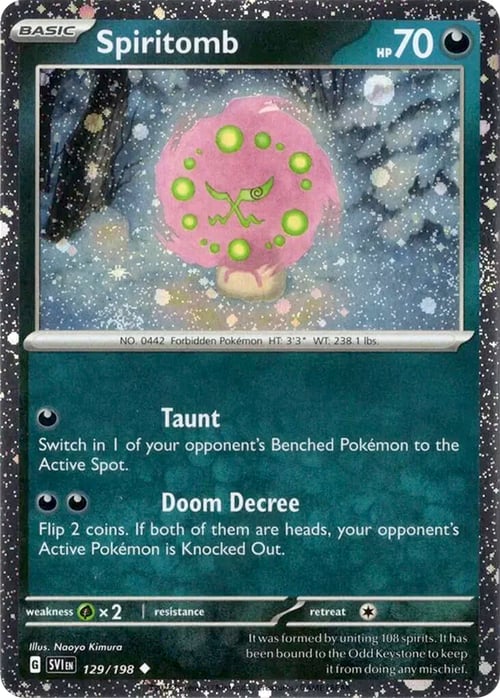 Spiritomb Card Front