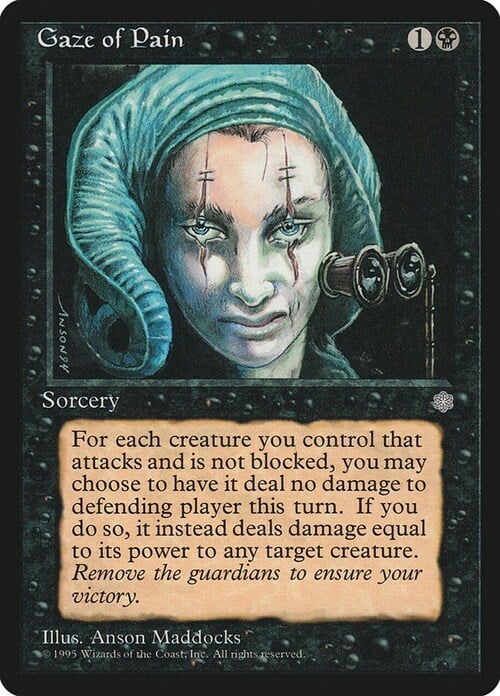 Gaze of Pain Card Front