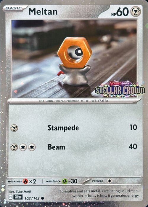 Meltan Card Front