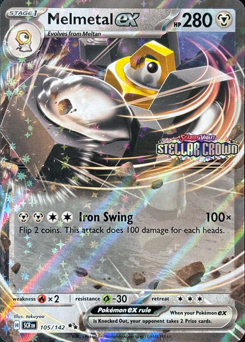 Melmetal ex Card Front
