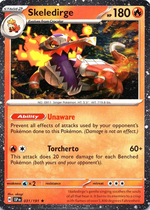 Skeledirge Card Front