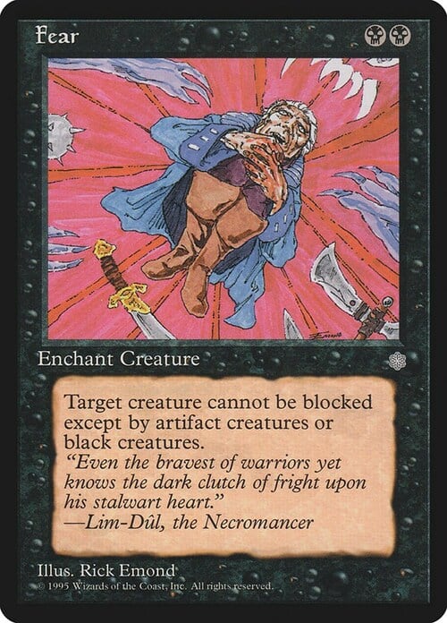 Fear Card Front