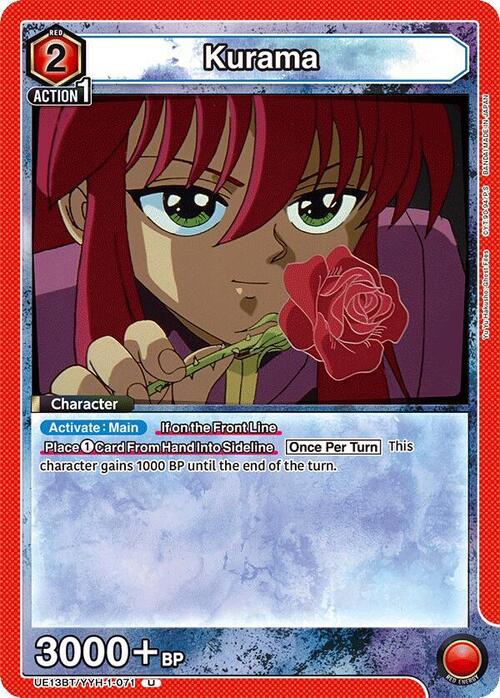 Kurama Card Front