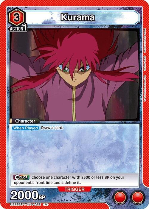 Kurama Card Front
