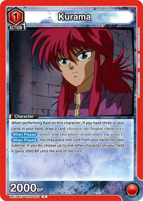 Kurama Card Front