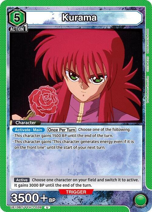 Kurama Card Front