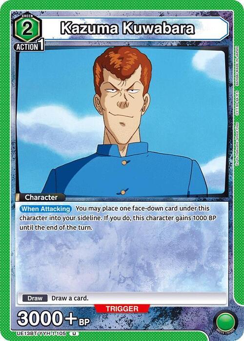 Kazuma Kuwabara Card Front