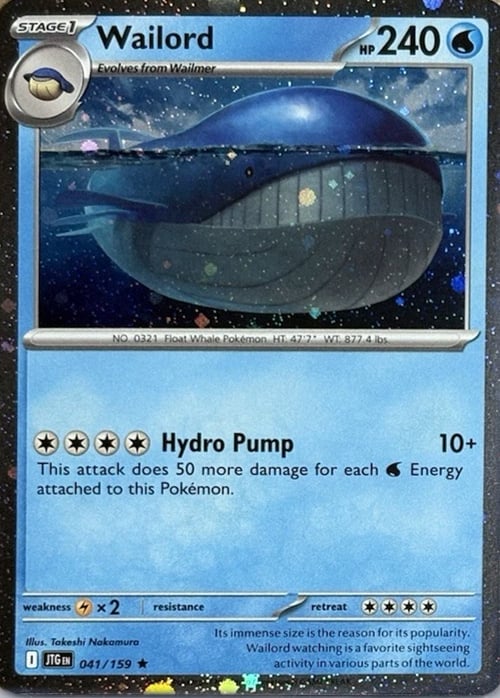 Wailord Card Front