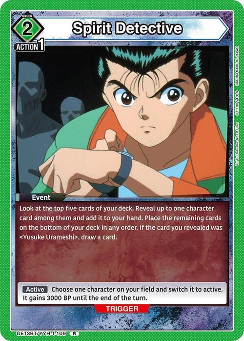 Spirit Detective Card Front