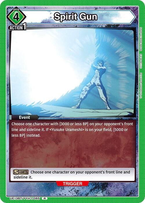 Spirit Gun Card Front