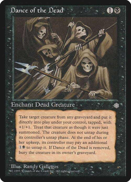 Dance of the Dead Card Front