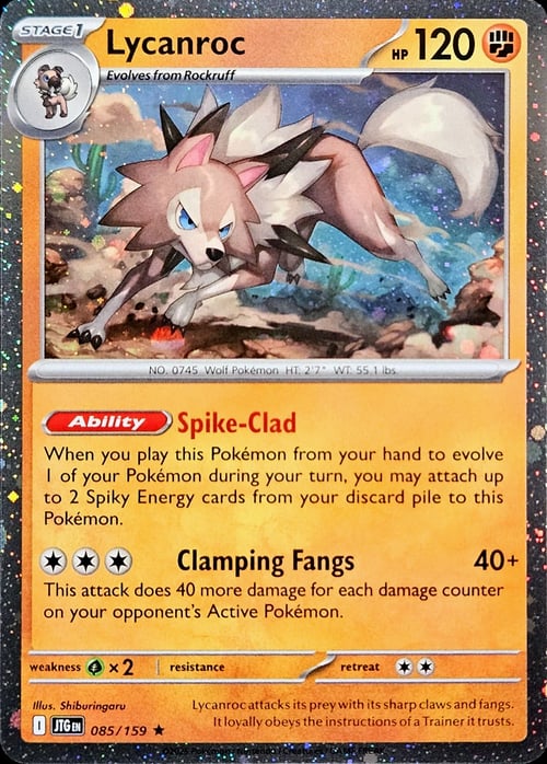 Lycanroc Card Front