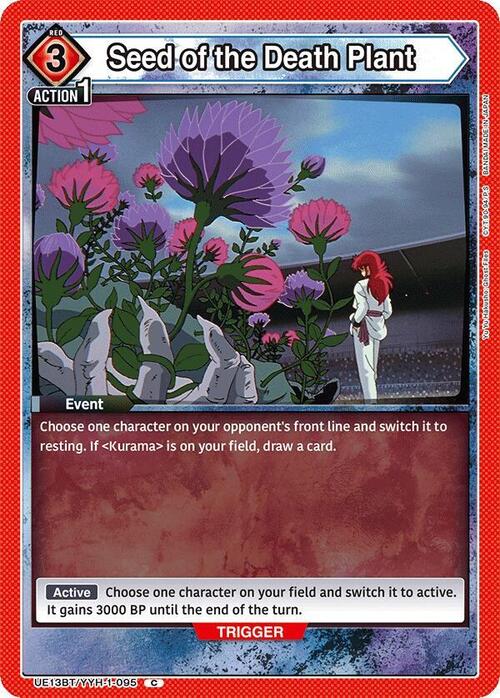 Seed of the Death Plant Card Front