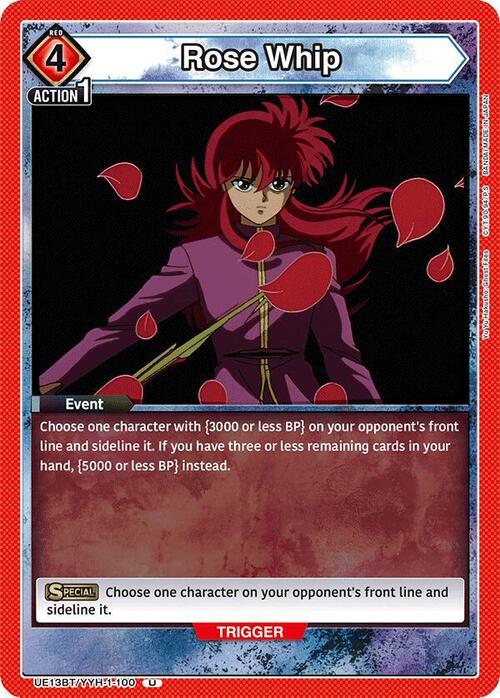 Rose Whip Card Front