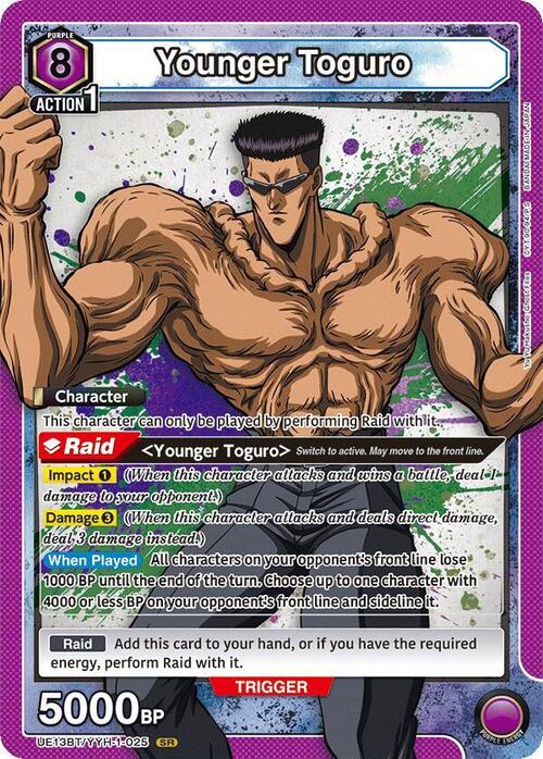Younger Toguro Card Front