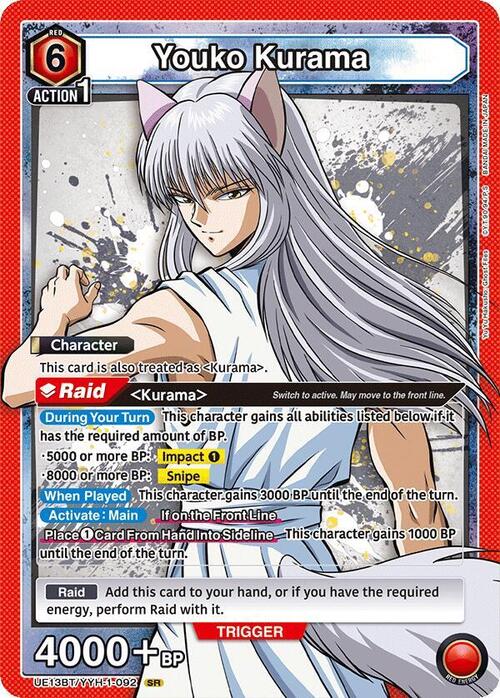Youko Kurama Card Front
