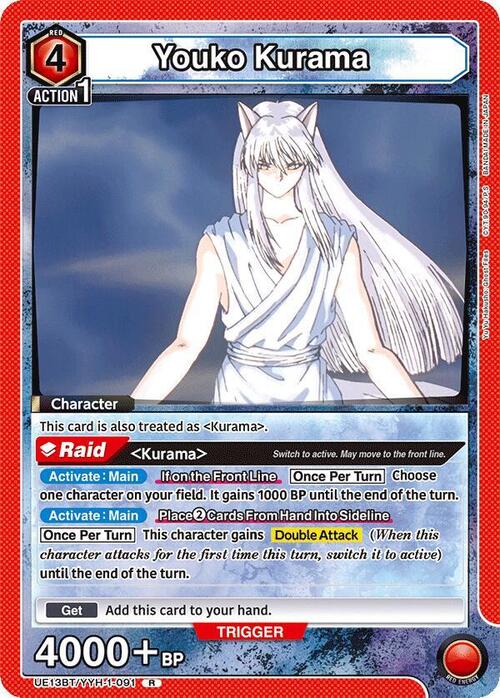 Youko Kurama Card Front