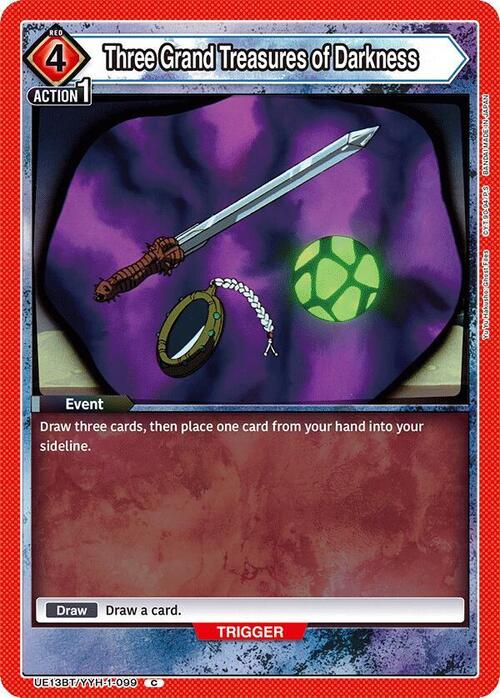 Three Grand Treasures of Darkness Card Front