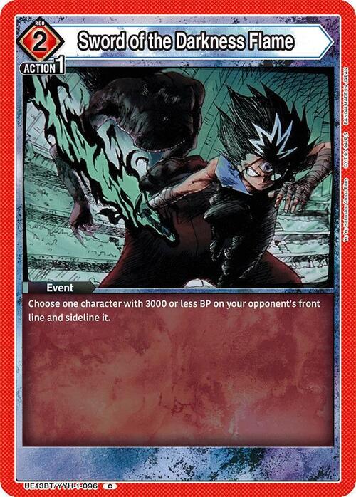 Sword of the Darkness Flame Card Front