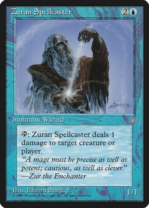 Zuran Spellcaster Card Front