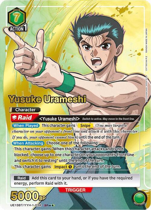 Yusuke Urameshi Card Front