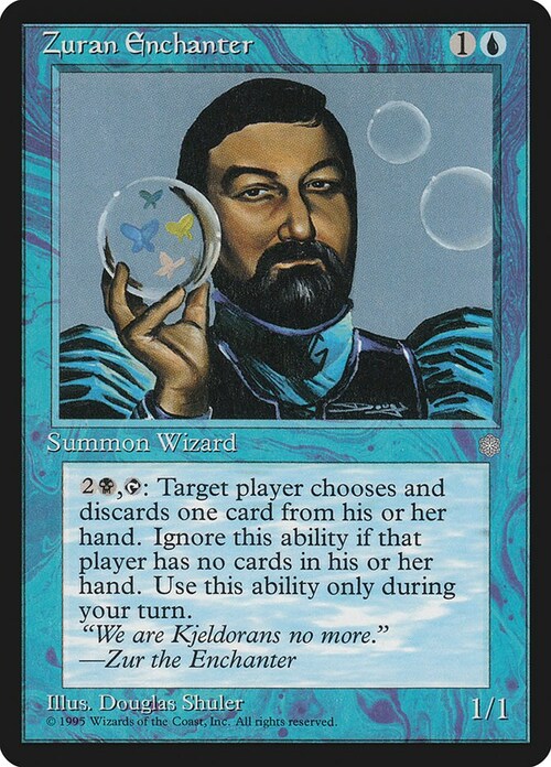 Zuran Enchanter Card Front