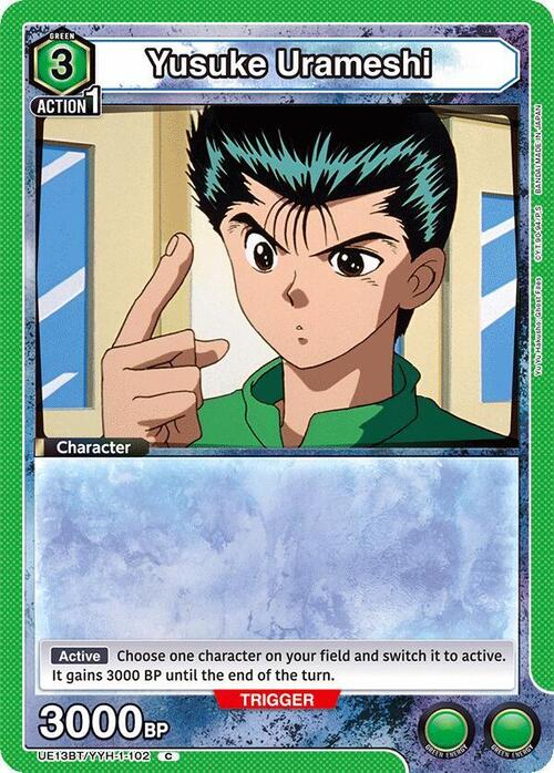 Yusuke Urameshi Card Front