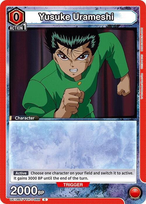 Yusuke Urameshi Card Front