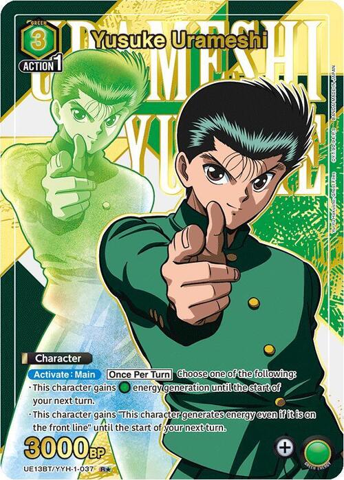 Yusuke Urameshi Card Front
