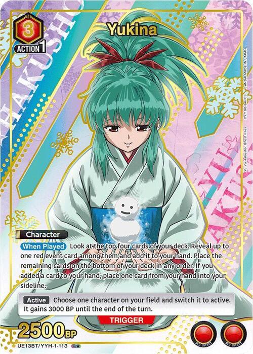 Yukina Card Front