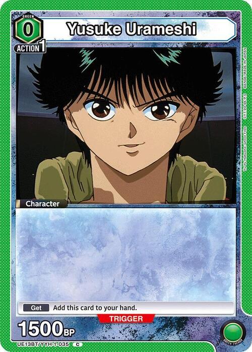 Yusuke Urameshi Card Front
