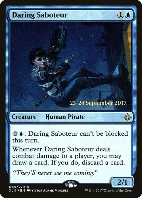 Daring Saboteur Card Front