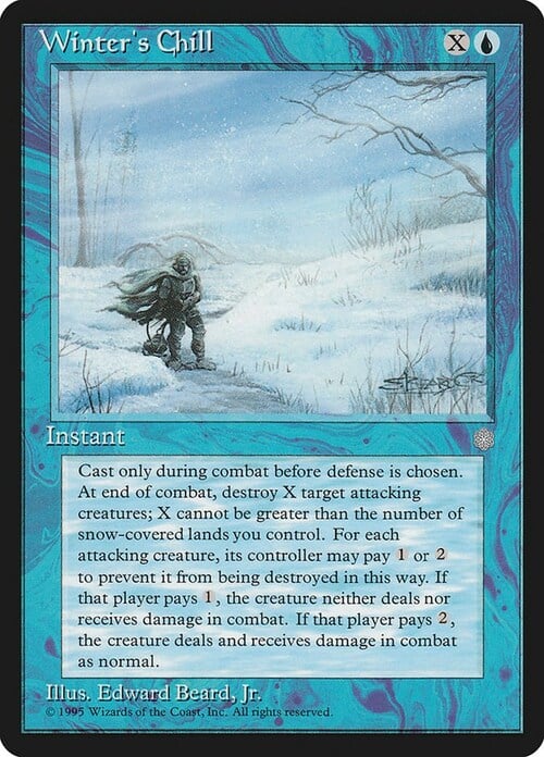 Winter's Chill Card Front