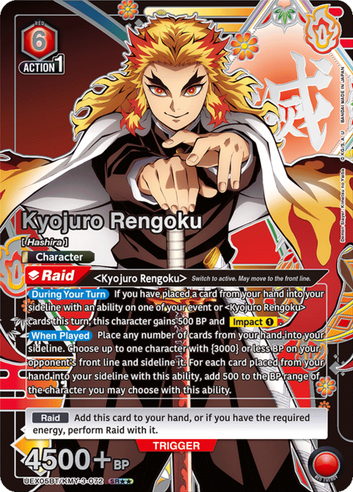 Kyojuro Rengoku Card Front