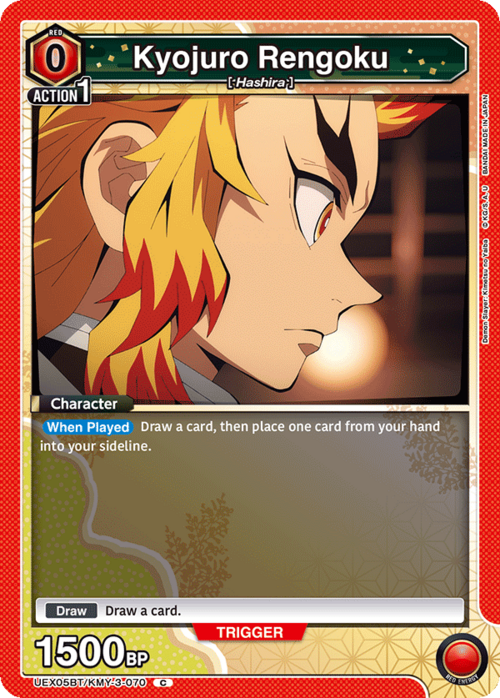 Kyojuro Rengoku Card Front
